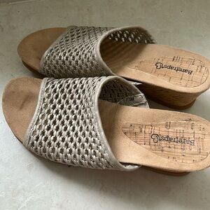 Baretraps Flossey Wedge Slide Sandal Size: 7.5 M used but great condition